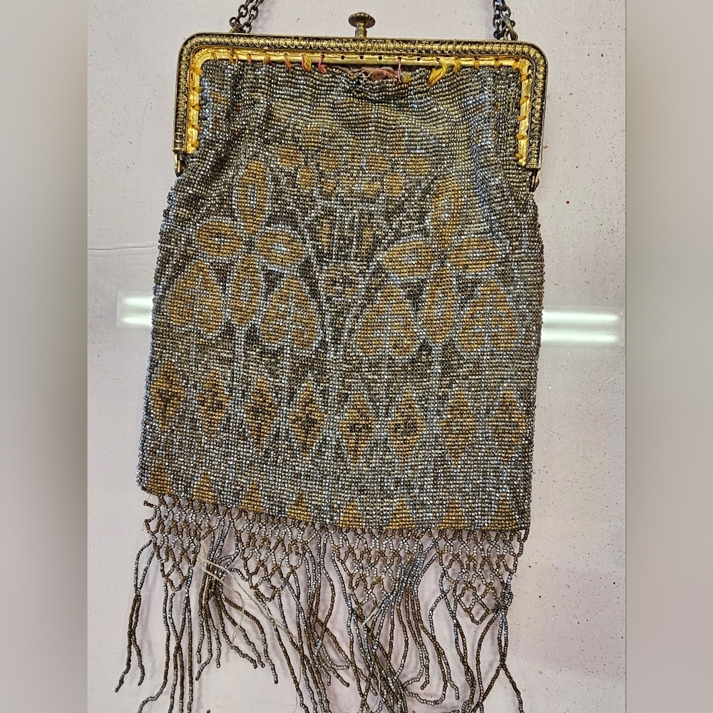 1900s, France, purse, vintage, beaded, luxury, designer, Victorian, French